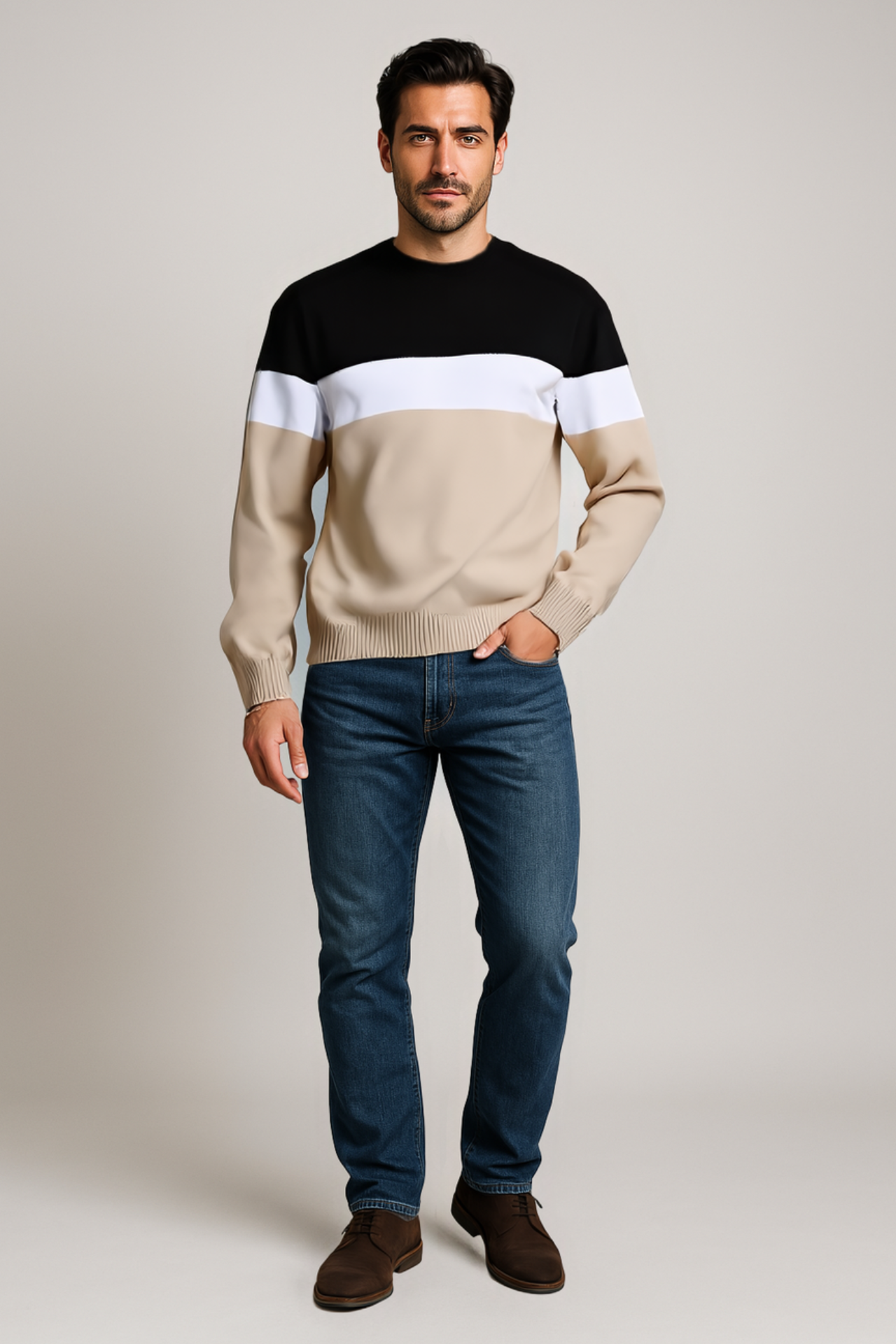 suéter masculino, suéter de tricô, suéter de tricô masculino, suéter inverno, suéter estiloso, suéter com gola alta, suéter casual, suéter confortável